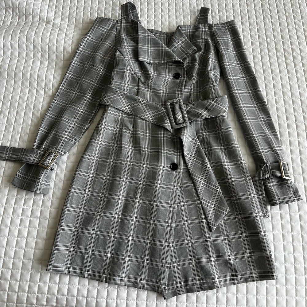 SHEIN dropped shoulder dress